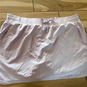 All in Motion Lavender Skort with Elastic Waist 1x